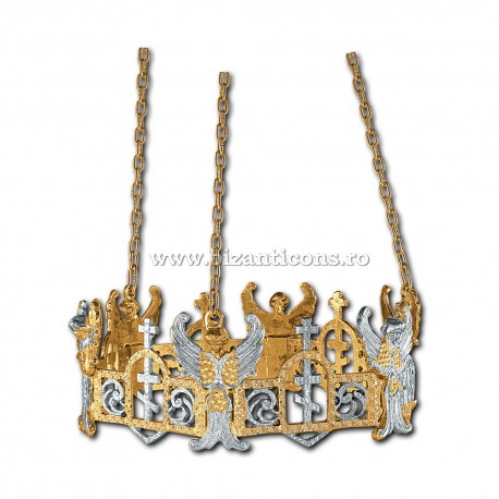 Horos pentr candela No1 - aurit si argintat X58-501 / 47-303