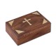 CUTIE altar lemn + cruce metal V9609