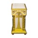 The iconostasis is wooden - white-gold-Z 182-40