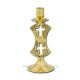 Κάτοχοι κεριών μετάλλων, 2 σταυρούς, 11cm