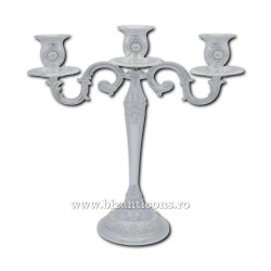 Candlestick, silver - 3 arms