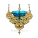 The lamp chain gold, gems cubic zirconia as the No. 1 AT 110-90