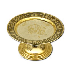 Disc-gold plated - engraved, 4 AT 323-13