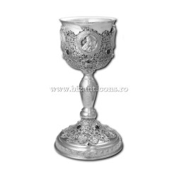 Set Holy Vessels - the silver cup - sterling silver 925 - stones - small-S3-AT-320-54