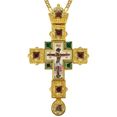 Крест Stavrofor позолоченной Бронзы - mail: AT 140-16