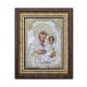 Το εικονίδιο με το ασημωμένο Μητέρα του Κυρίου στην Ιερουσαλήμ 36x44cm K700-006