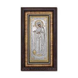 The icon with silvered our lady Gerontissa - the growth of the house of 36x44cm K700-018