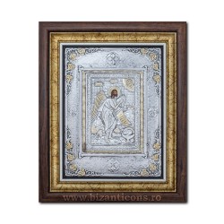 Το εικονίδιο με το ασημωμένο - Αγίου Ιωάννη του Βαπτιστή 36x44cm K700-121