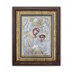 The icon with silvered our lady Queen - Anagheni 36x44cm K700-403