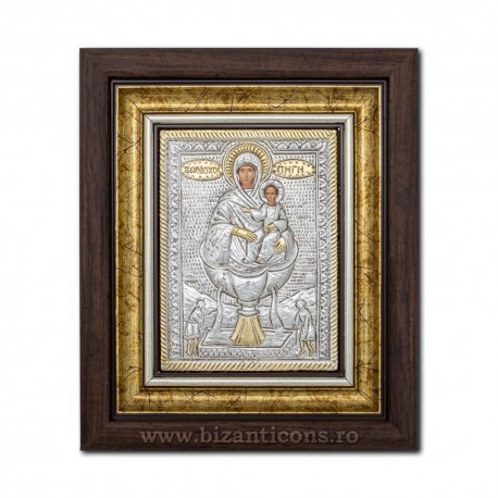 The ICON of the frame Ag925 Fountain of Healing 27x32 K701-210