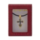 The 25-103SG of the necklace that the cross - gold plated and silver-plated 12/set
