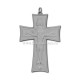 100-10Ag Cruce pectorala Argintie - 7,5x11 100/bax