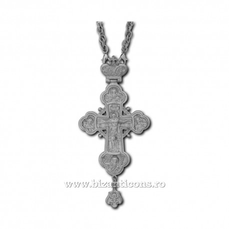 The CROSS in BUCHAREST-metal silver-plated - Spelling D-100-44AG