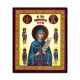 1852-146 το Εικονίδιο της ρωσικής mdf, 10x12 Αγίου ιωάννη η Λέξη John