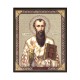 1856-719 το Εικονίδιο της ρωσικής φύλλο φίμπερ 15x18 του Αγίου Βασιλείου