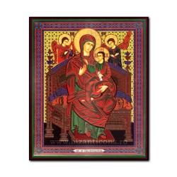 1861-104 the Icon of the Russian fiberboard 20x24 MD-Pantanassa