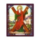 1861-118 the Icon of the Russian fiberboard 20x24 St. Andrew's church