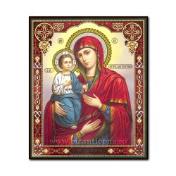 1861-711 the Icon of the Russian fiberboard 20x24 MD-3 hands