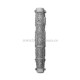 ЕВАНГЕЛИЕ в серебро 925 пробы + бархат + медальон керамическая M102-101Ag925