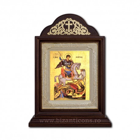 Icoana Chivot lemn 18x25 Sf Gheorghe ICR20-010 Icoana Chivot lemn 18x25 Sf Gheorghe ICR20-010