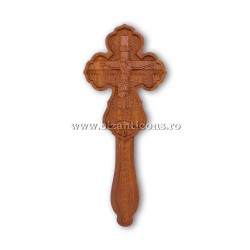6-360 Cross-Wise To Do So. wood-carved-2p - an average of 18.5 cm.