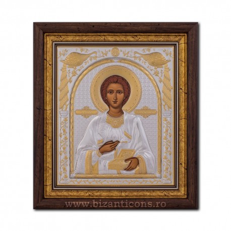 ИКОНА в раме 29x31 Святого Пантелеймона EP515-023