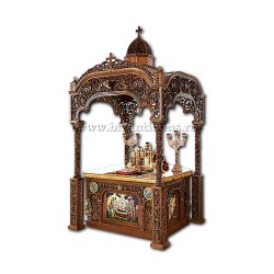 SFANTA masa icoane poza - lemn sculptat - X126-1013C