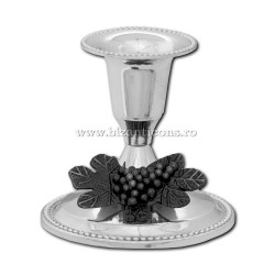 The 52-153Ag candle holders, silver - bunch of grapes - 1 to the arm 6,5x6,5 cm 120x2 kit/box
