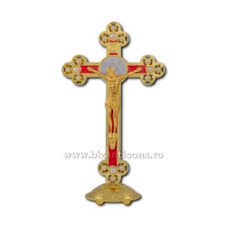 The 6th and 19th of the cross in the metal base with enamel+beads 60/box