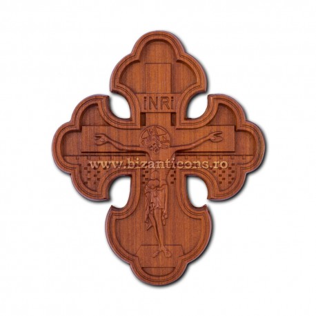 Cruce lemn - perete 19 cm Cruce lemn - perete 19 cm