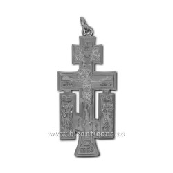 6-140Ag cruce metal argintie - perete 12cm 100/bax
