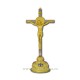 Ο σταυρός από χρυσό και ασήμι 37,5 cm. + με βάση το avg καρφίτσα σμάλτων Δ 101-34