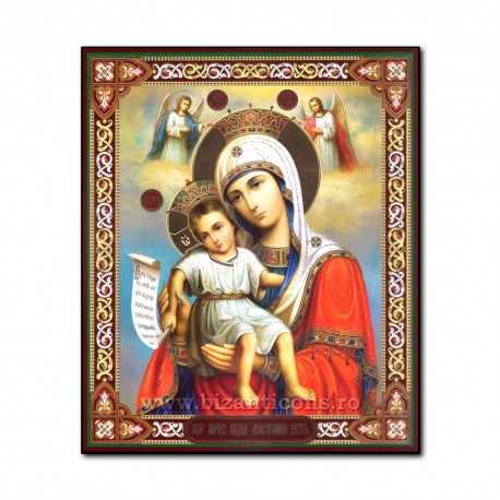 Icon on wood, Mother of God Axionita 20x24 inch