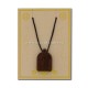 The 24-132-necklace-ata + inset wood, MD, 12/set