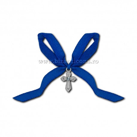 The 35-6Ab cross baptism - the ribbon of blue, 50/bag