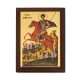 1830-014 Икона на золотом фоне с 19,5x26,5 - я Св. петра. Дмитрий