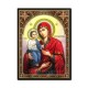 Icon on wood - virgin mary with 3 hands, 30x40 cm.