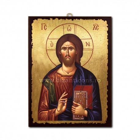 Icoana pe lemn 30x40 - M Pantocrator GR50-001