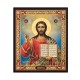 1861-904 the Icon of the Russian fiberboard 20x24 feet with a book