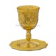 The 52-34Au cup wedding gold 12,5x7cm + plate 12x1cm 36/box