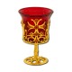 The 120-206Au the candle of metal is 13cm, with the icon of the golden - 40/box