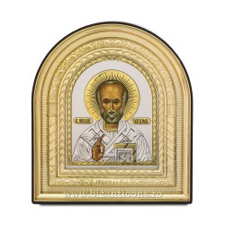 Icoana arca - Sf Nicolae 15,5x17,5 38/bax ICA30-959