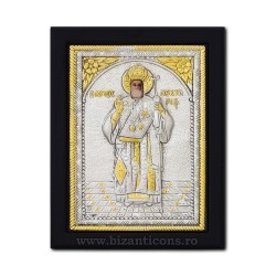 Икона argintata 19x26 Святой Нектарий K104Ag-114
