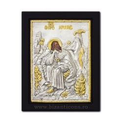 Икона argintata 19x26 Святого Ильи K104Ag-444