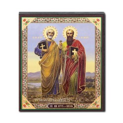 1852-723 Icoana ruseasca mdf 10x12 Sf Petru si Pavel