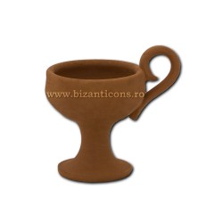 CATUIE ceramica fara capac mica 6,5x7cm D82-1 80/bax