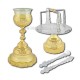 SET SF. VASE 0,5 l aurit + valiza S18-12G