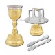 SET SF. VASE 0,9 l aurite - floral + sfinti S18-31G