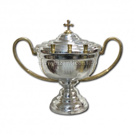 Bowl holy water, the aluminum - 3 l-Z 156-20