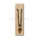 43-28 colier + cruce piatra naturala 12/set
